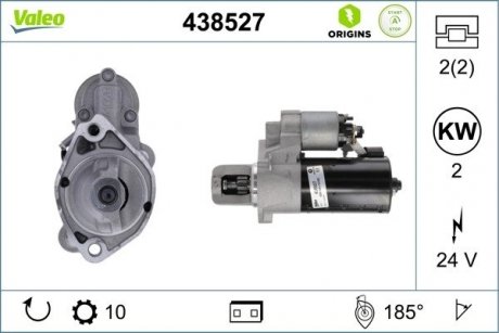 ROZRUSZNIK NOWY DB E KLASA Valeo 438527