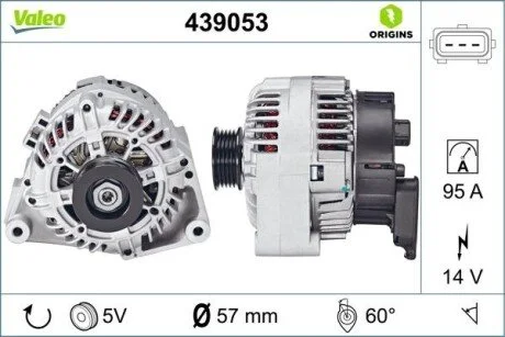 Генератор Valeo 439053