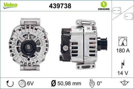Генератор Valeo 439738
