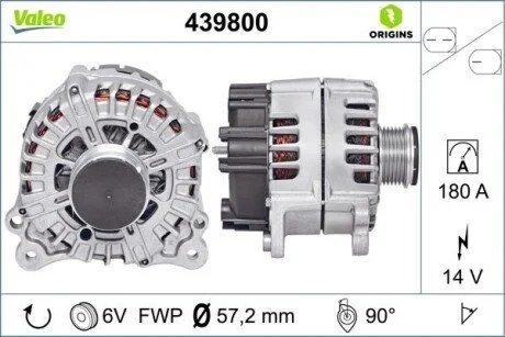 Генератор Valeo 439800