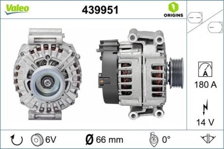 Генератор Valeo 439951