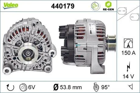 Генератор Valeo 440179