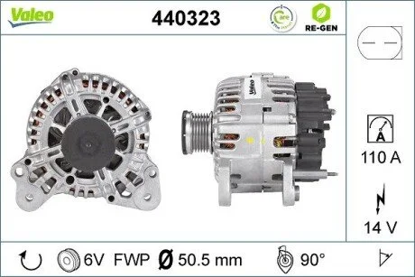Генератор Valeo 440323