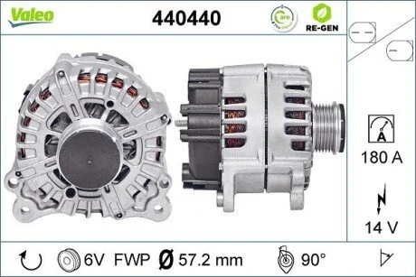Генератор Valeo 440440 (фото 1)