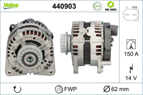 Автозапчасть Valeo 440903