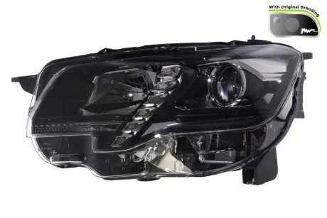 Фара Лів (H1/H7, електричн, з лампочкою) PEUGEOT RIFTER 03.18- Valeo 450642