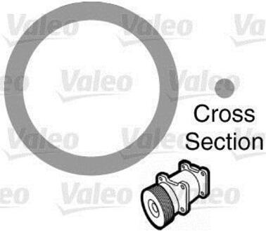 Монтажні елементи кондиціонера Valeo 509154 (фото 1)