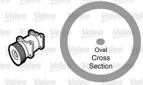 Монтажні елементи кондиціонера Valeo 509180 (фото 1)