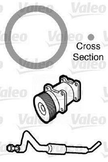 Монтажні елементи кондиціонера Valeo 509736 (фото 1)
