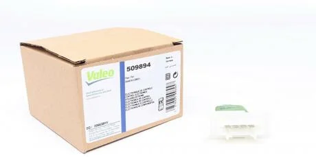 Резистор вентилятора пічки, постійний Valeo 509894 (фото 1)