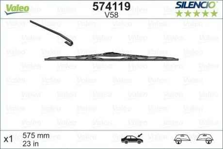 Склоочисник Valeo 574119