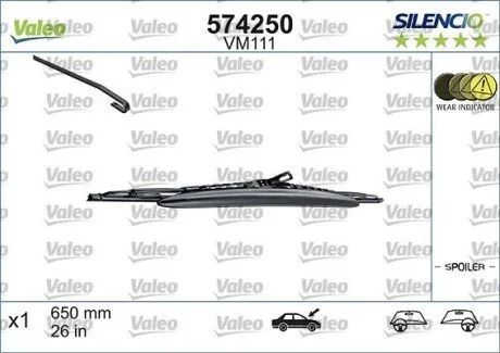 Склоочисник Valeo 574250