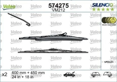 Склоочисник Valeo 574275