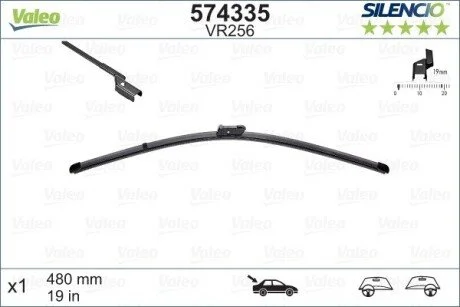 Щетки стеклоочистителя Valeo 574335