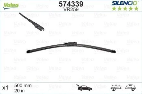 Стеклоочиститель задний Valeo 574339