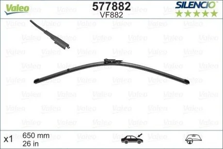 Щетки стеклоочистителя Valeo 577882