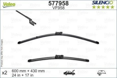 Щетки стеклоочистителя Valeo 577958