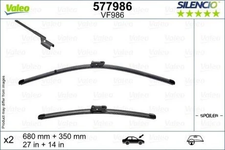 Щетки стеклоочистителя Valeo 577986
