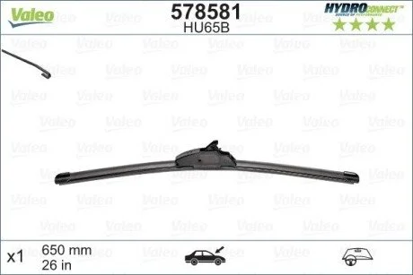 Щетки стеклоочистителя Valeo 578581