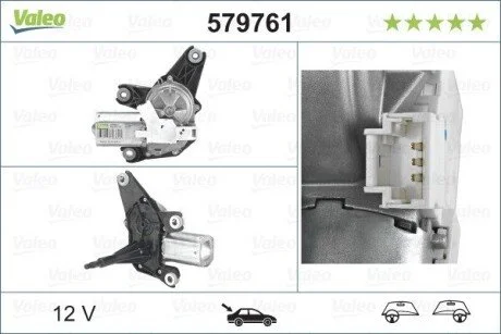 Мотор склоочисника Valeo 579761
