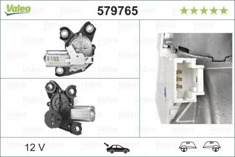 Мотор стеклоочистителя Valeo 579765