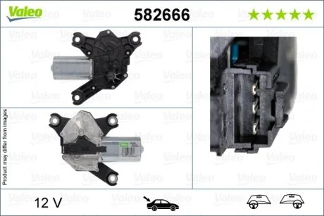 Мотор стеклоочистителя Valeo 582666