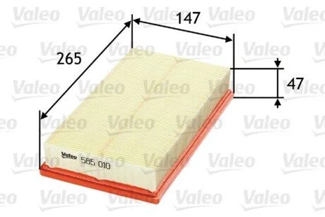 Воздушный фильтр Valeo 585010