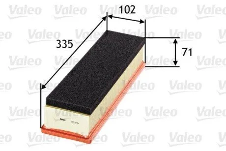 Фильтр воздушный Valeo 585049