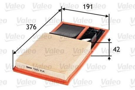 Воздушный фильтр Valeo 585154