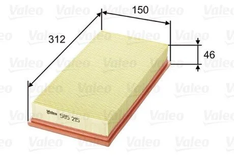 Фільтр повітряний Valeo 585215