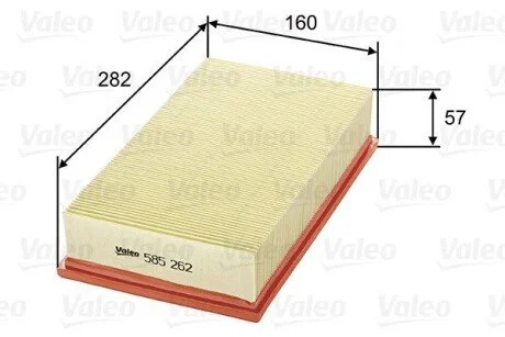 Фільтр повітряний Valeo 585262