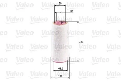 Фільтр повітряний Valeo 585617