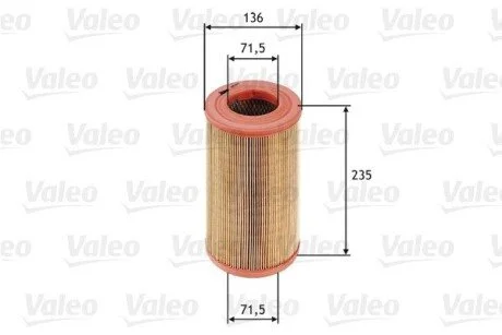 Фільтр повітряний Valeo 585622
