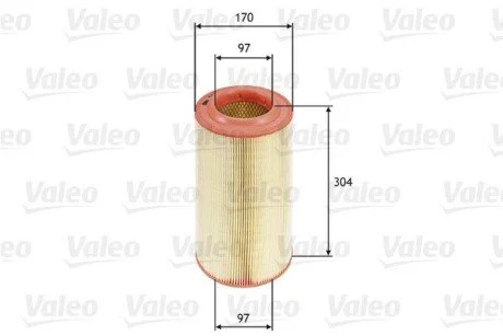 Фильтр воздушный Valeo 585694