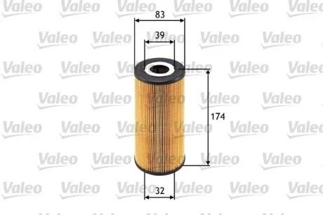 Фільтр масла Valeo 586522
