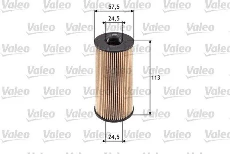 Масляный фильтр Valeo 586529