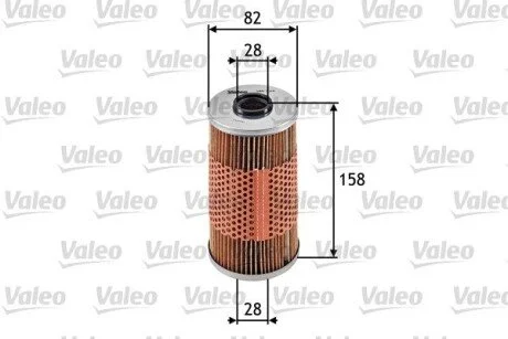 Фільтр масла Valeo 586534