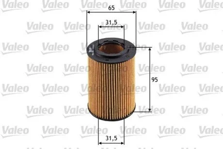 Фільтр масла Valeo 586555