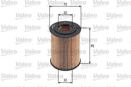 Фільтр мастила Valeo 586568