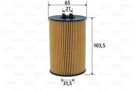 FILTR OLEJU WKLAD Valeo 586617