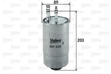 Фильтр топливный Valeo 587536