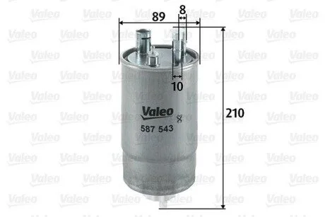 Фильтр топливный Valeo 587543