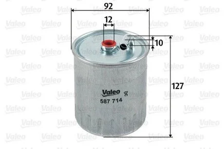 Фільтр палива Valeo 587714