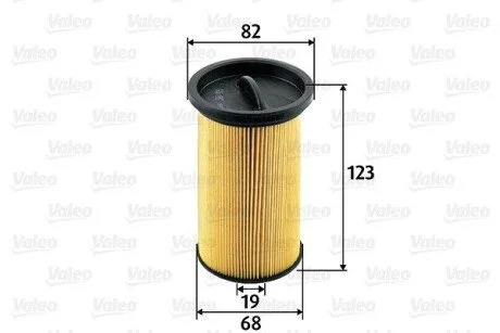 Фільтр паливний Valeo 587921