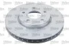 Диск гальмівний MALOWANA FORD FOCUS II Valeo 672550 (фото 2)
