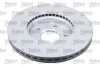 Диск гальмівний MALOWANA FORD FOCUS II Valeo 672550 (фото 3)