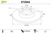 TARCZA HAMULCOWA MALOWANA X1 672944
