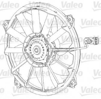 Вентилятор радіатора Valeo 696091