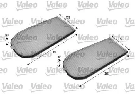 Фільтр повітря (салону) Valeo 698838