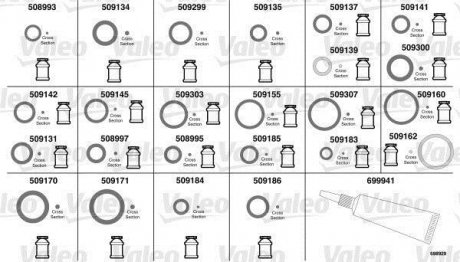 Монтажный комплект кондиционера Valeo 698929 (фото 1)